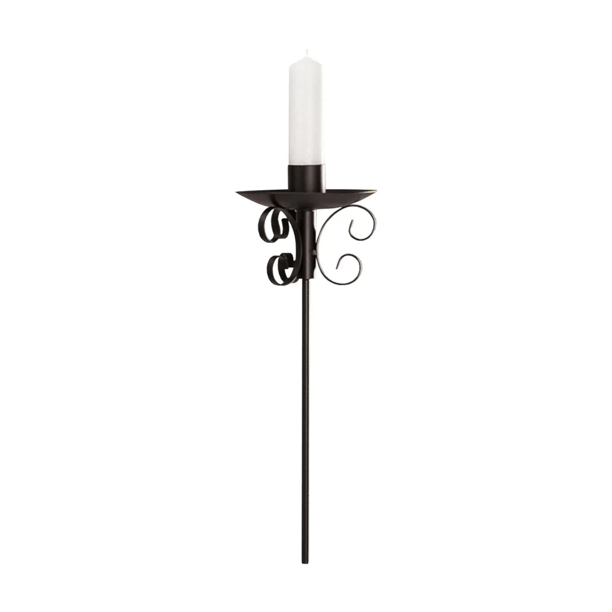 Ornate Single Candle Top