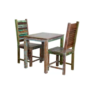 Outdoor Distressed Dining Set
