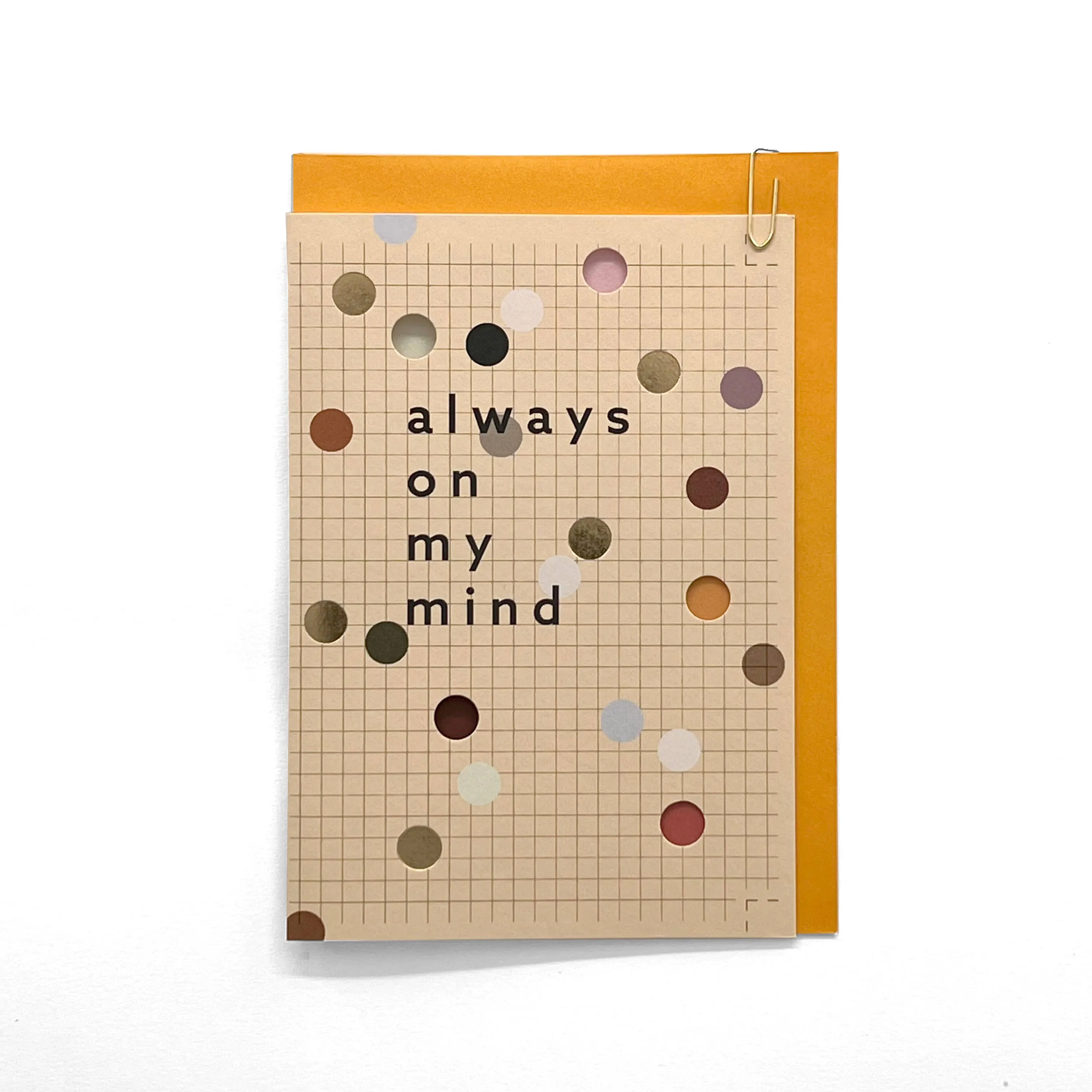 Pavilion Affiliate:107 ‘Grid II’ Greeting Card