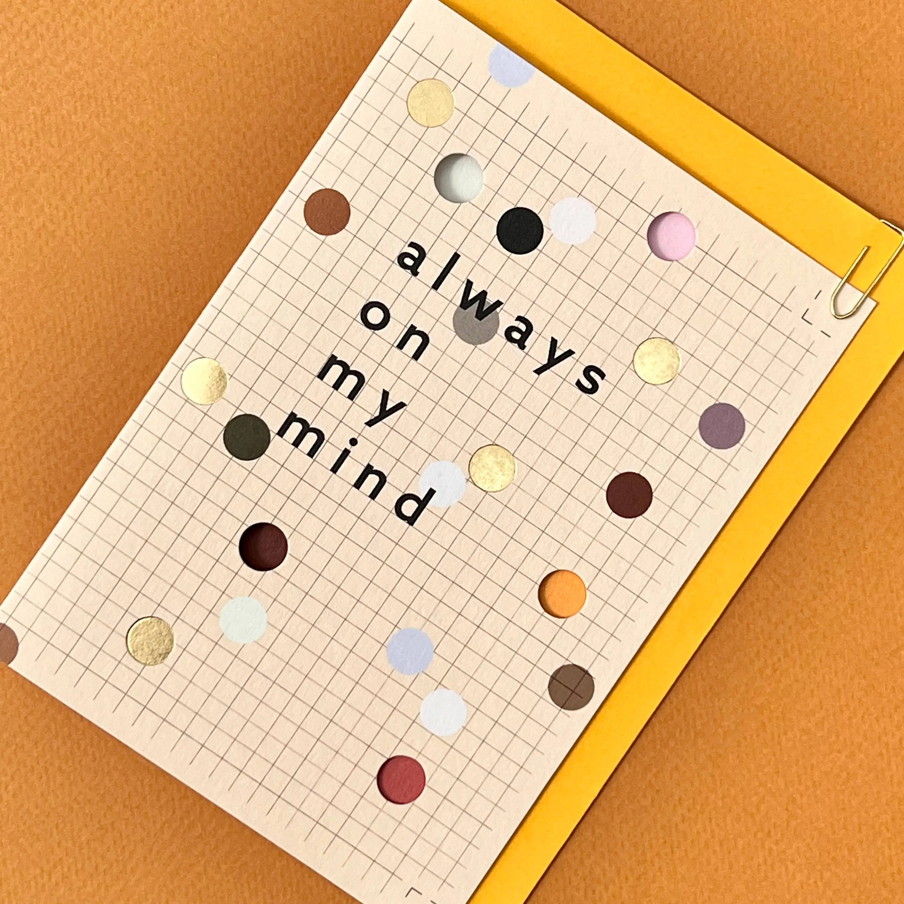 Pavilion Affiliate:107 ‘Grid II’ Greeting Card
