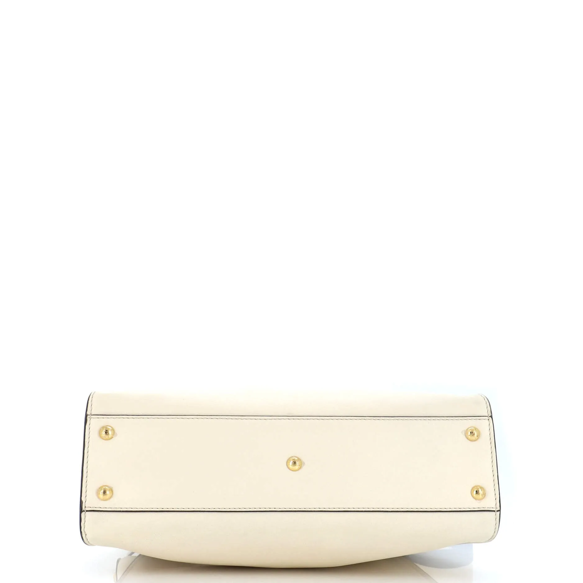 Peekaboo Bag Rigid Leather with Strap You Shoulder Strap Regular