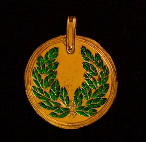 Pendant, laurel - O-08