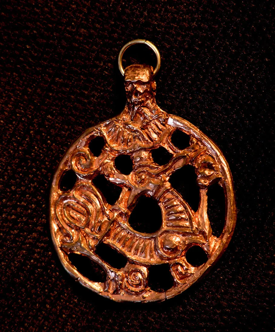 Pendant with animal, openwork - Y-40