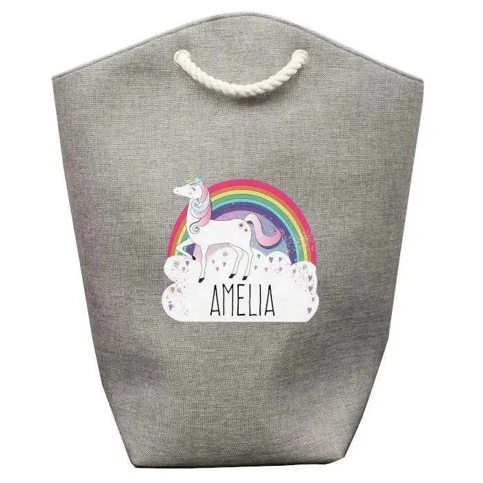 Personalised Unicorn Storage Bag