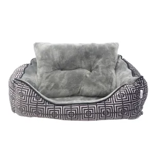 Pet Maison Trellis Cuddler Pet Bed By Pet Maison For Unisex - 24 X 36 X 12 Inch Pet Bed  24 x 36 x 12 Inch