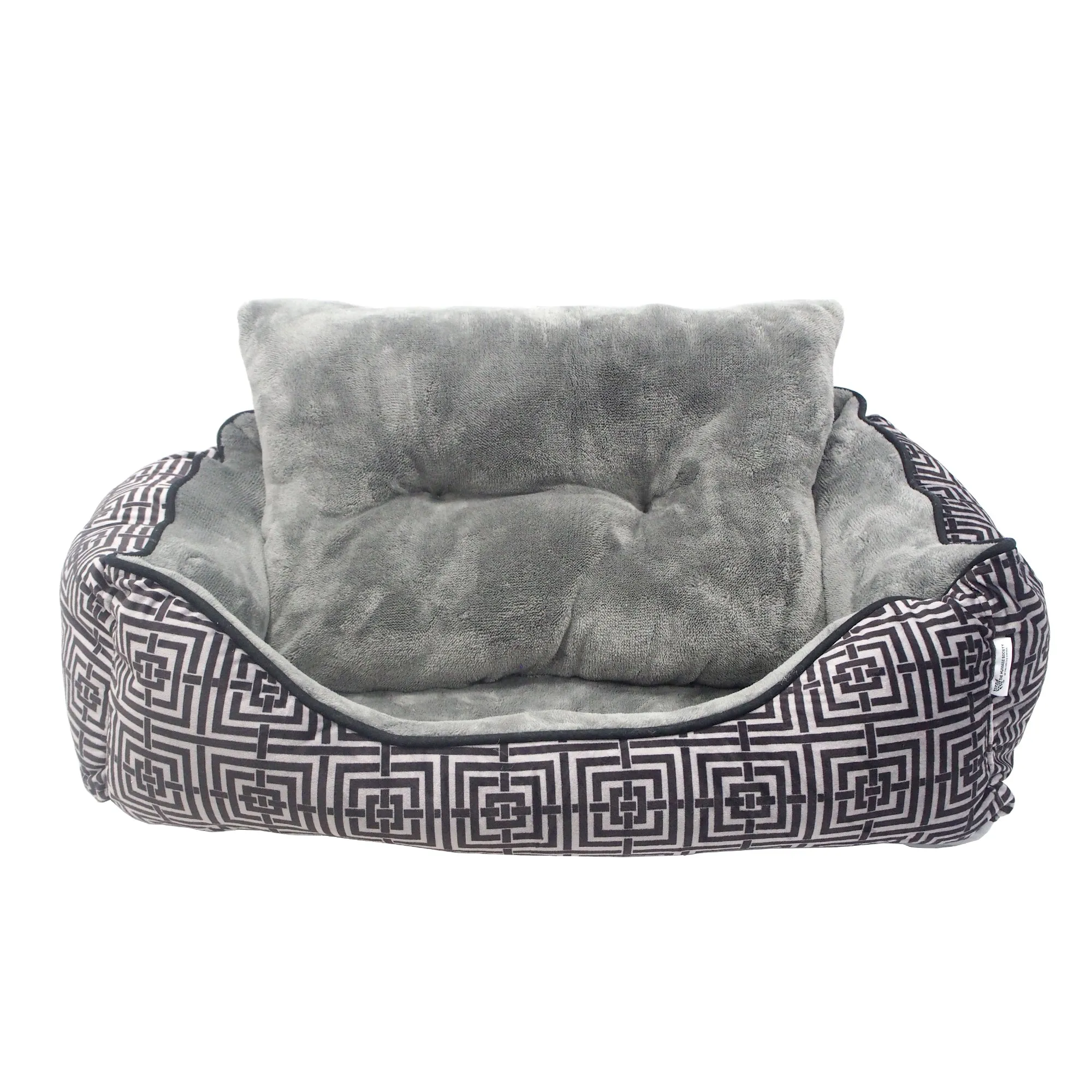 Pet Maison Trellis Cuddler Pet Bed By Pet Maison For Unisex - 24 X 36 X 12 Inch Pet Bed  24 x 36 x 12 Inch