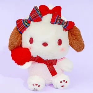 Pochacco Ribbon Love Plushie - Medium
