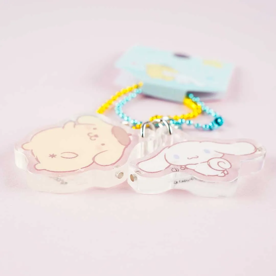 Pompompurin & Cinnamoroll Magnetic Charm Set