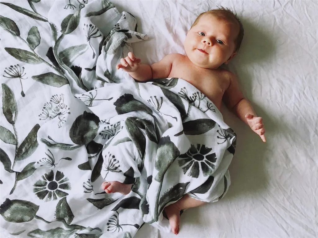 Pop Ya Tot - Muslin Swaddle - In The Meadow