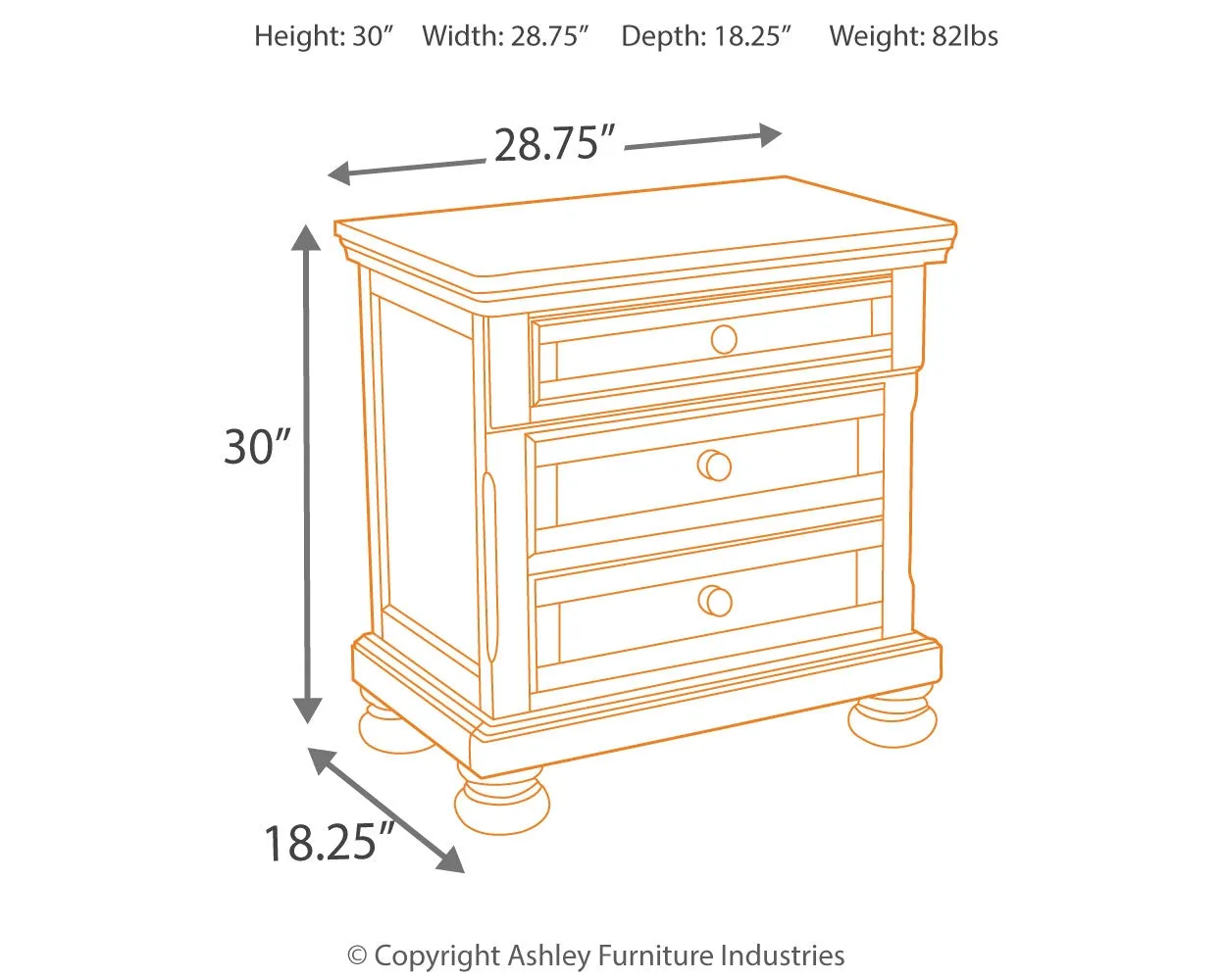 Porter California King Panel Bed with Mirrored Dresser, Chest and Nightstand