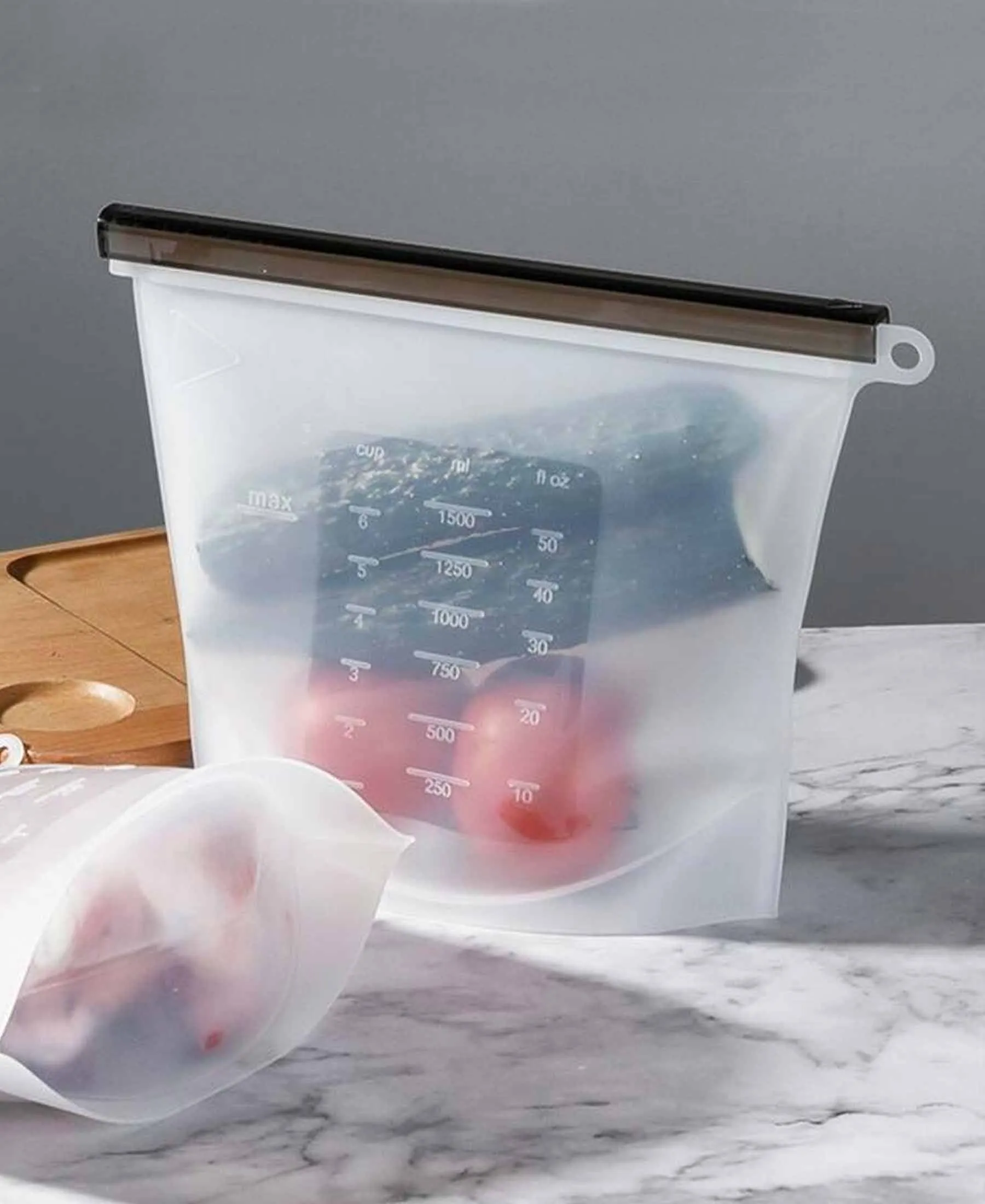 Reusable 1.4kg Zip Lock Bag - Clear