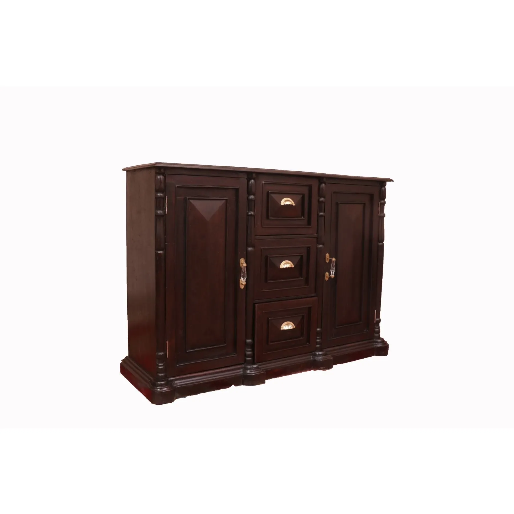Rich Colonial Wall Cabinet