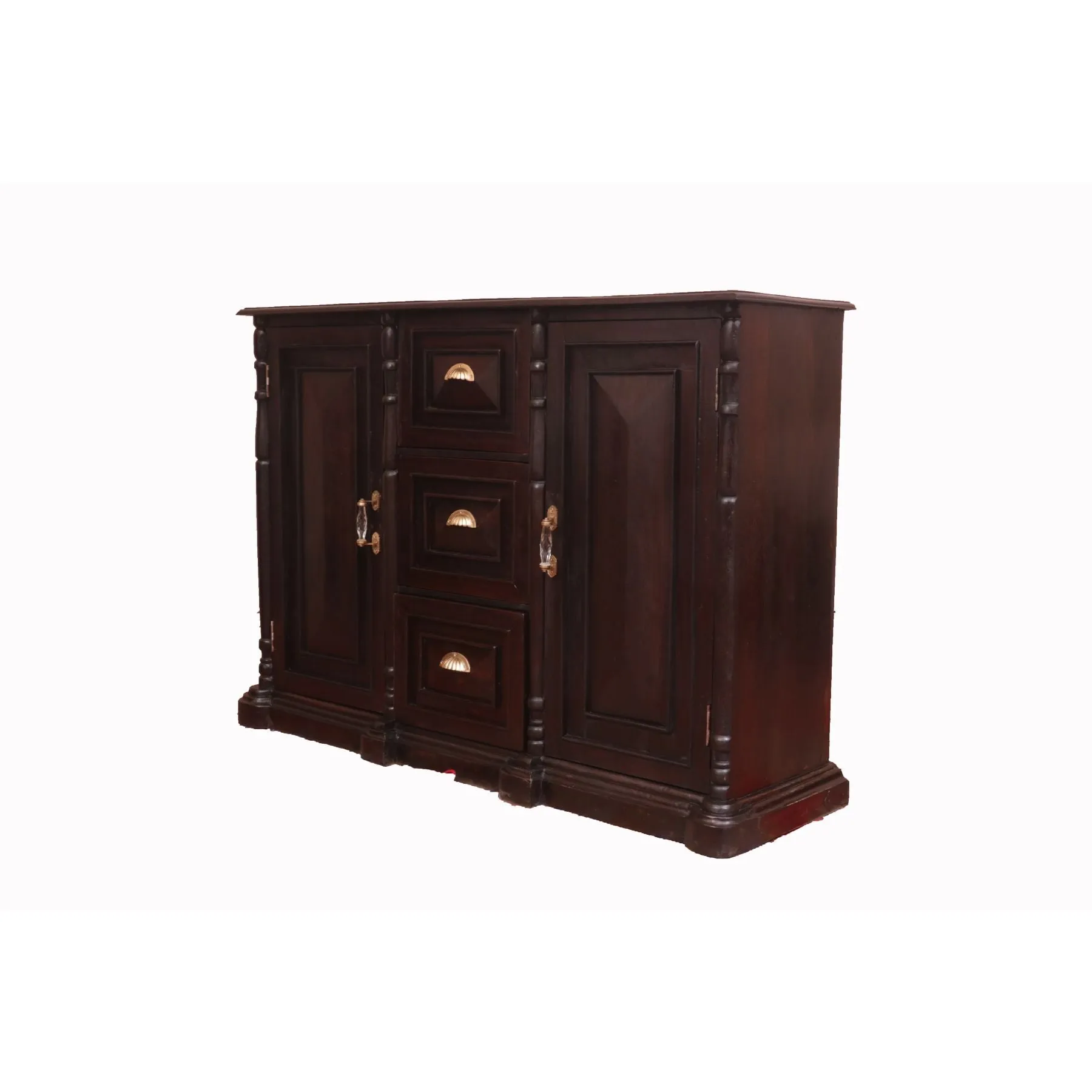 Rich Colonial Wall Cabinet