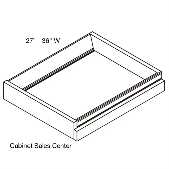 Roll Out Tray - Modern Line