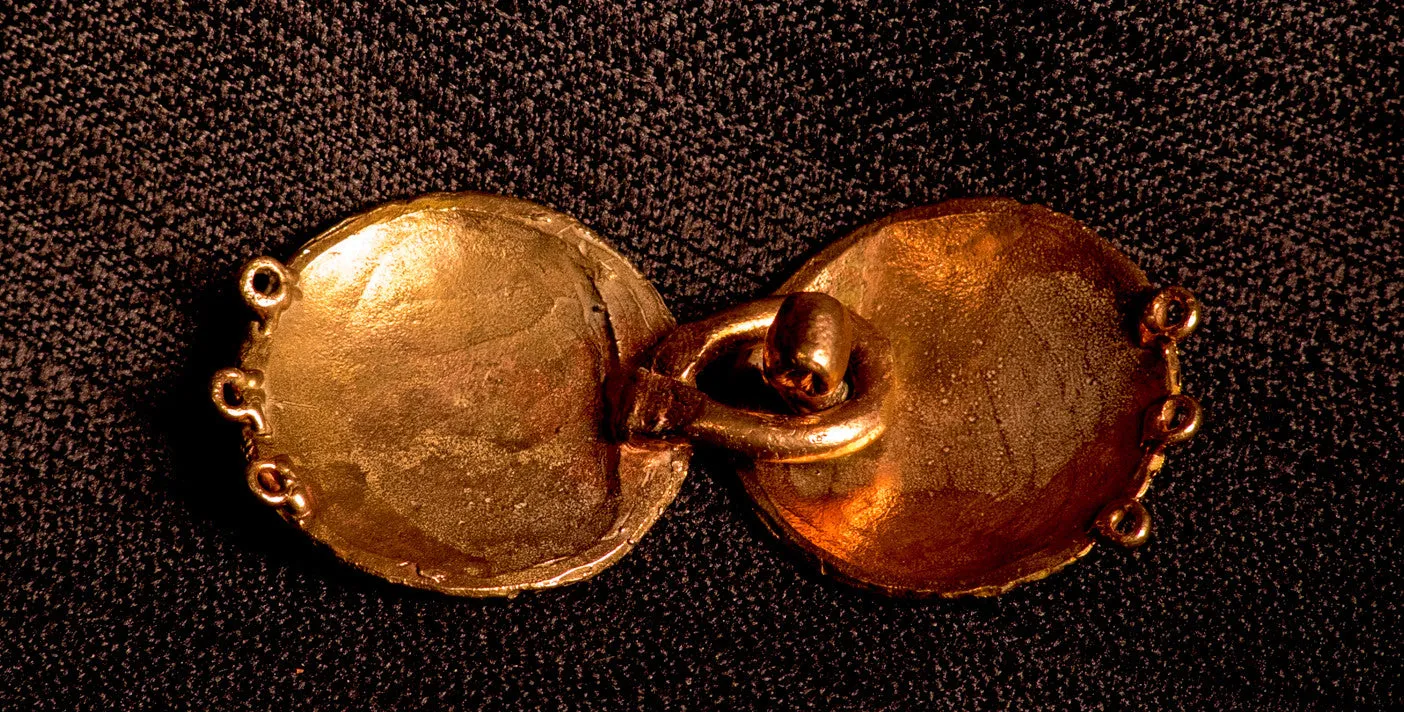 Russian Clasp with  knob pattern - Y-07