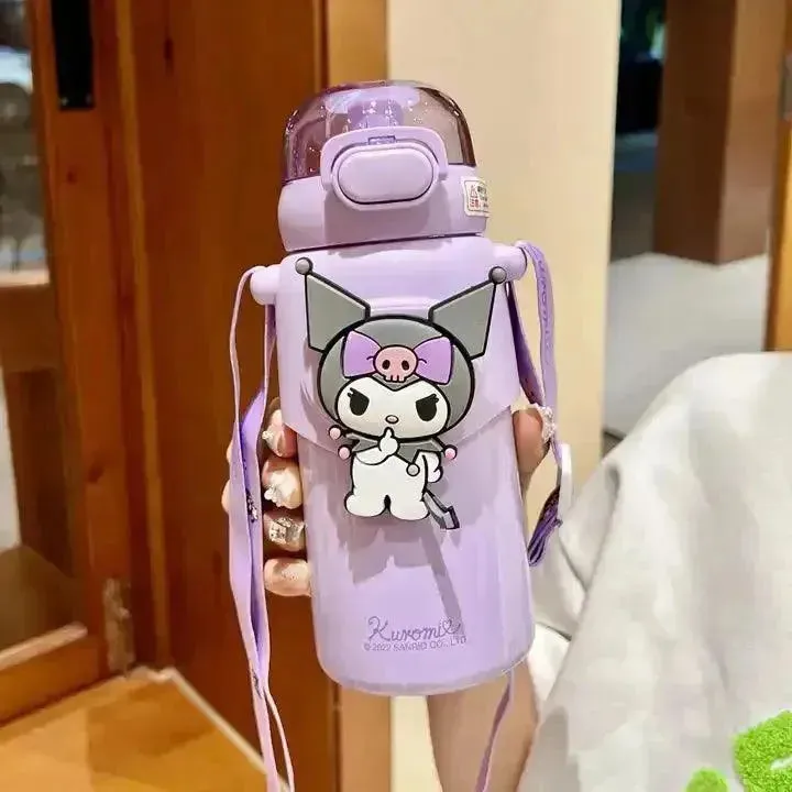 Sanrio Kuromi & Friends Steel Kawaii Bottle (460 ml)