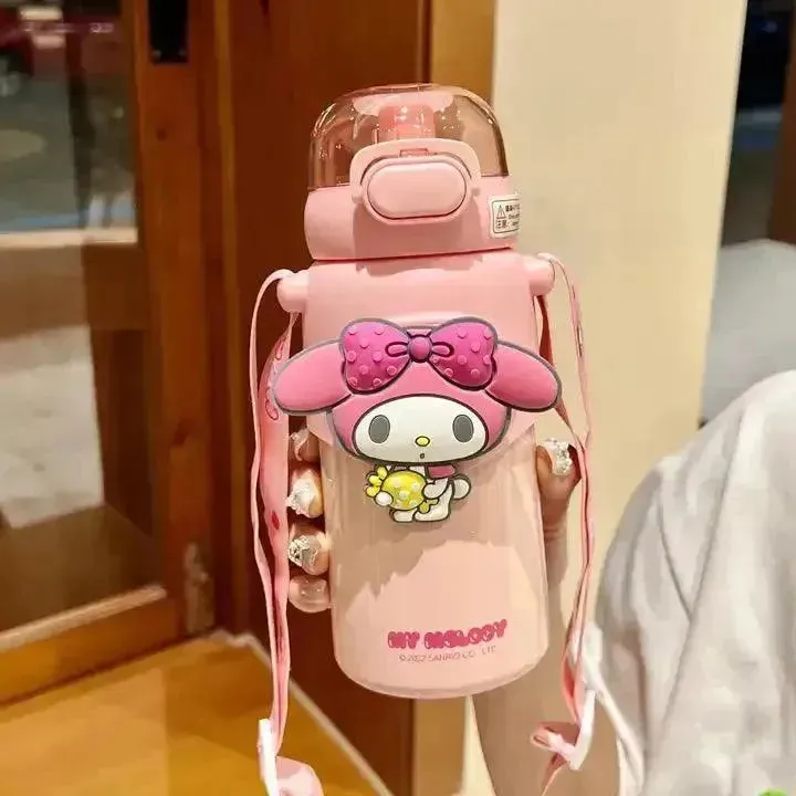 Sanrio Kuromi & Friends Steel Kawaii Bottle (460 ml)