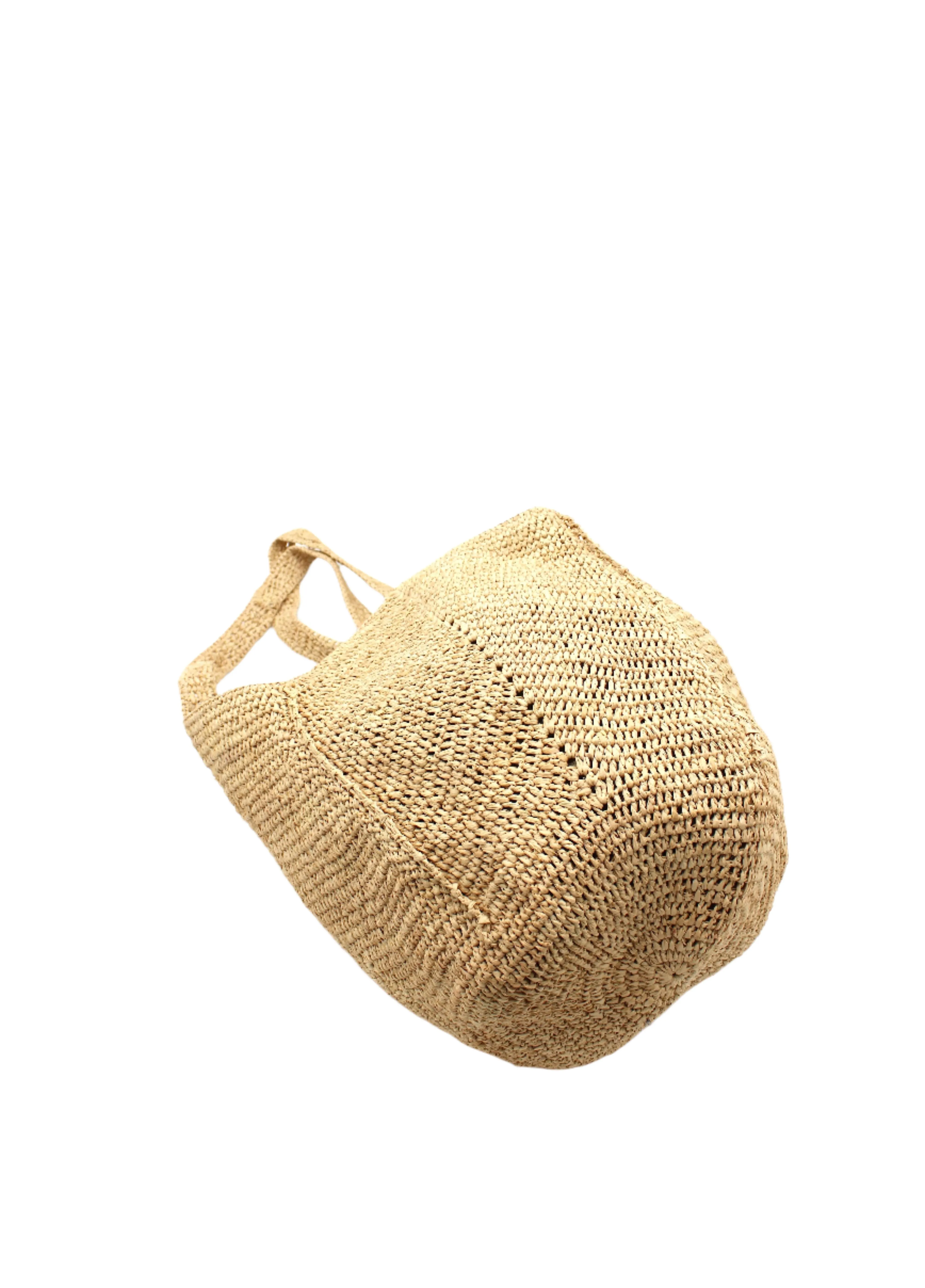 Sea See Crochet Straw Shoulder Bag