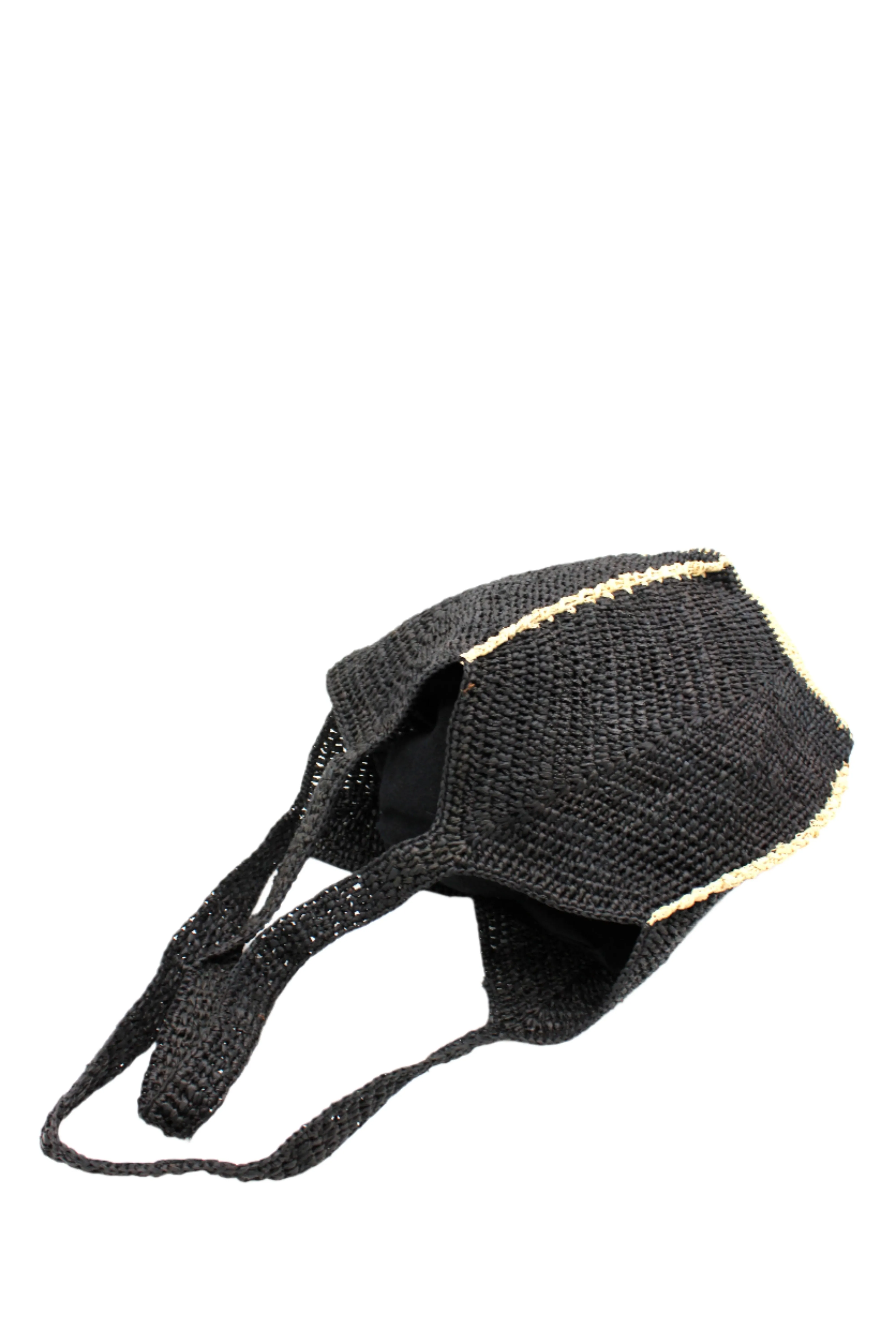 Sea See Crochet Straw Shoulder Bag