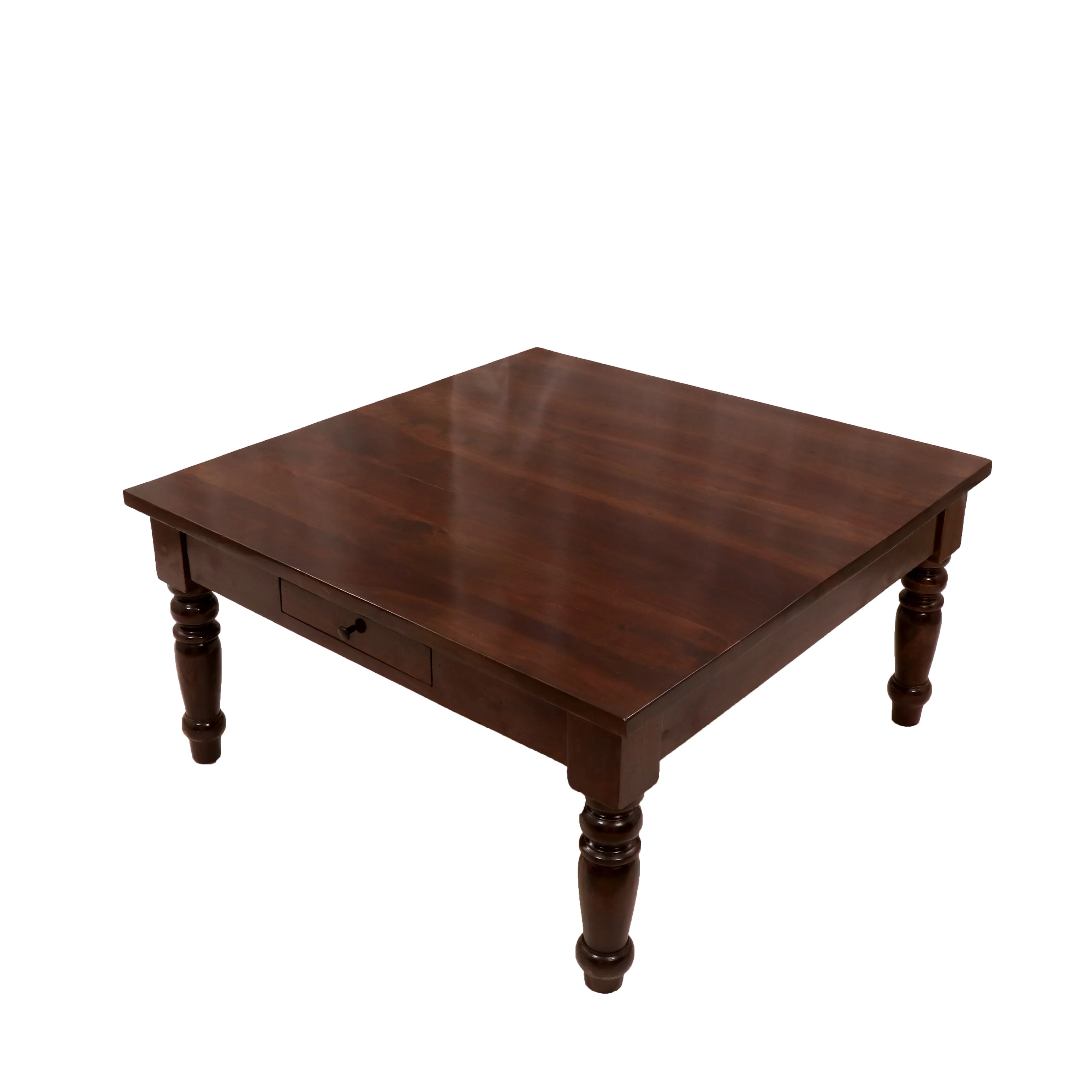 Sheesham wood single drawer coffee table