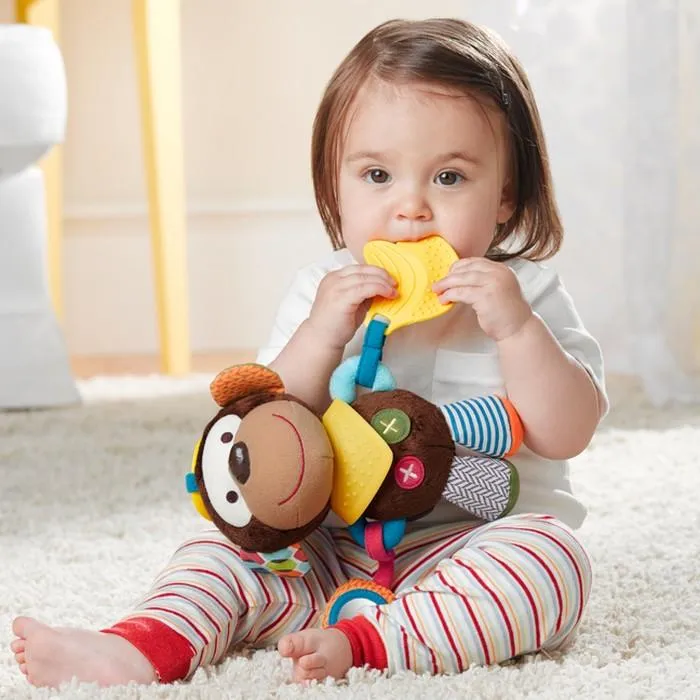 Skip*Hop - Playtime Bandana Buddies - Activity Monkey