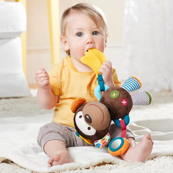 Skip*Hop - Playtime Bandana Buddies - Activity Monkey