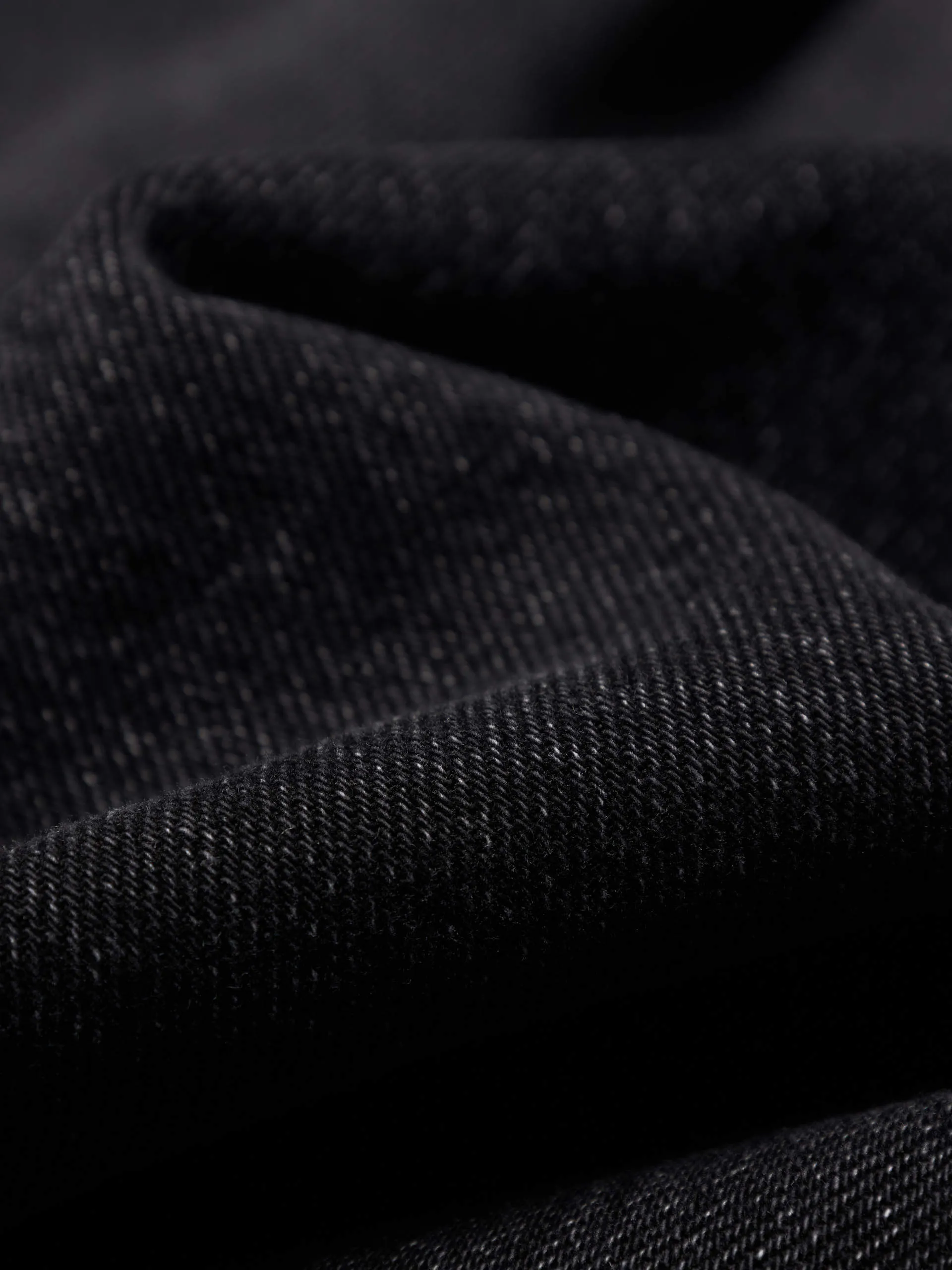 Slit Details Denim Dress