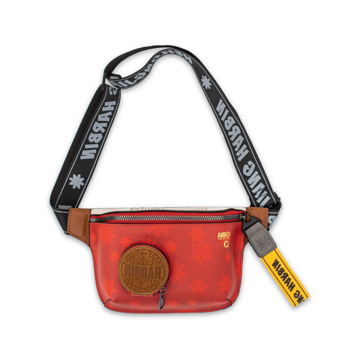Snowflake Trendy Crossbody Bag - Harbin City Limited Chest Bag