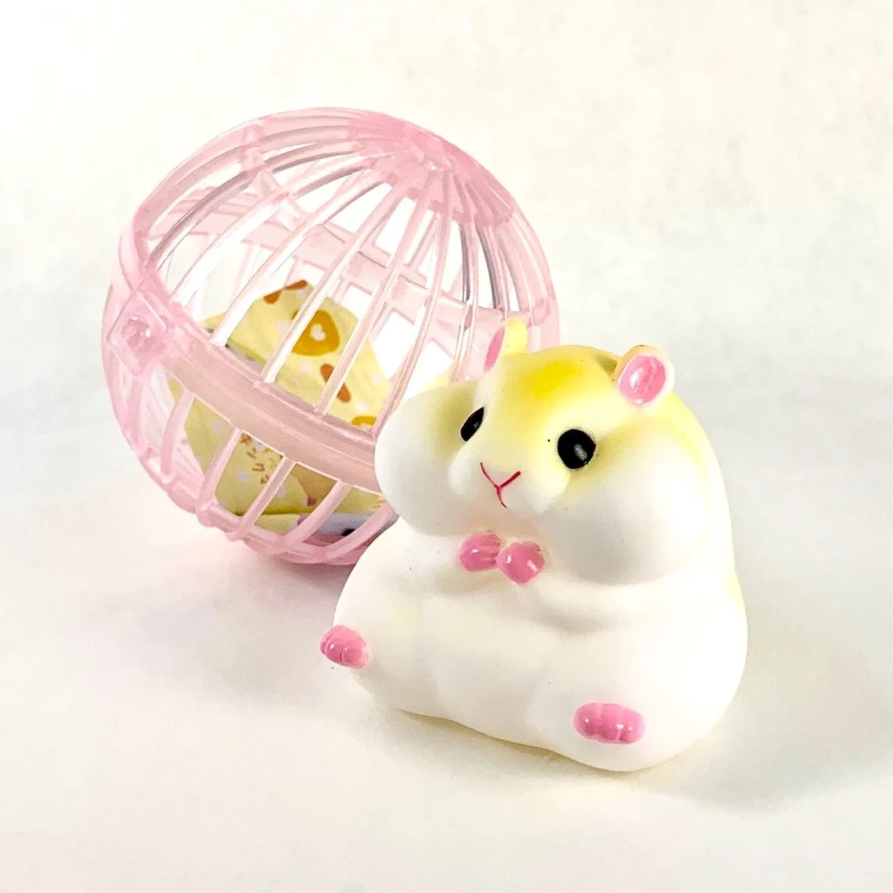 Soft Hamster in Ball - Gashapon Capsule Surprise