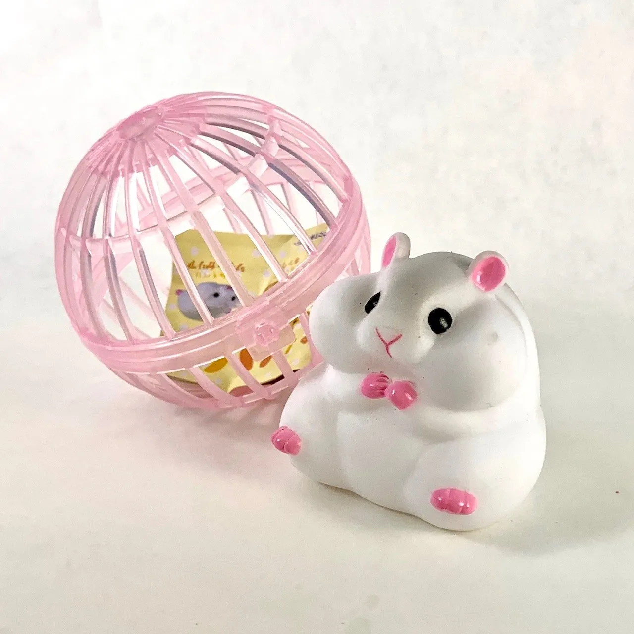 Soft Hamster in Ball - Gashapon Capsule Surprise
