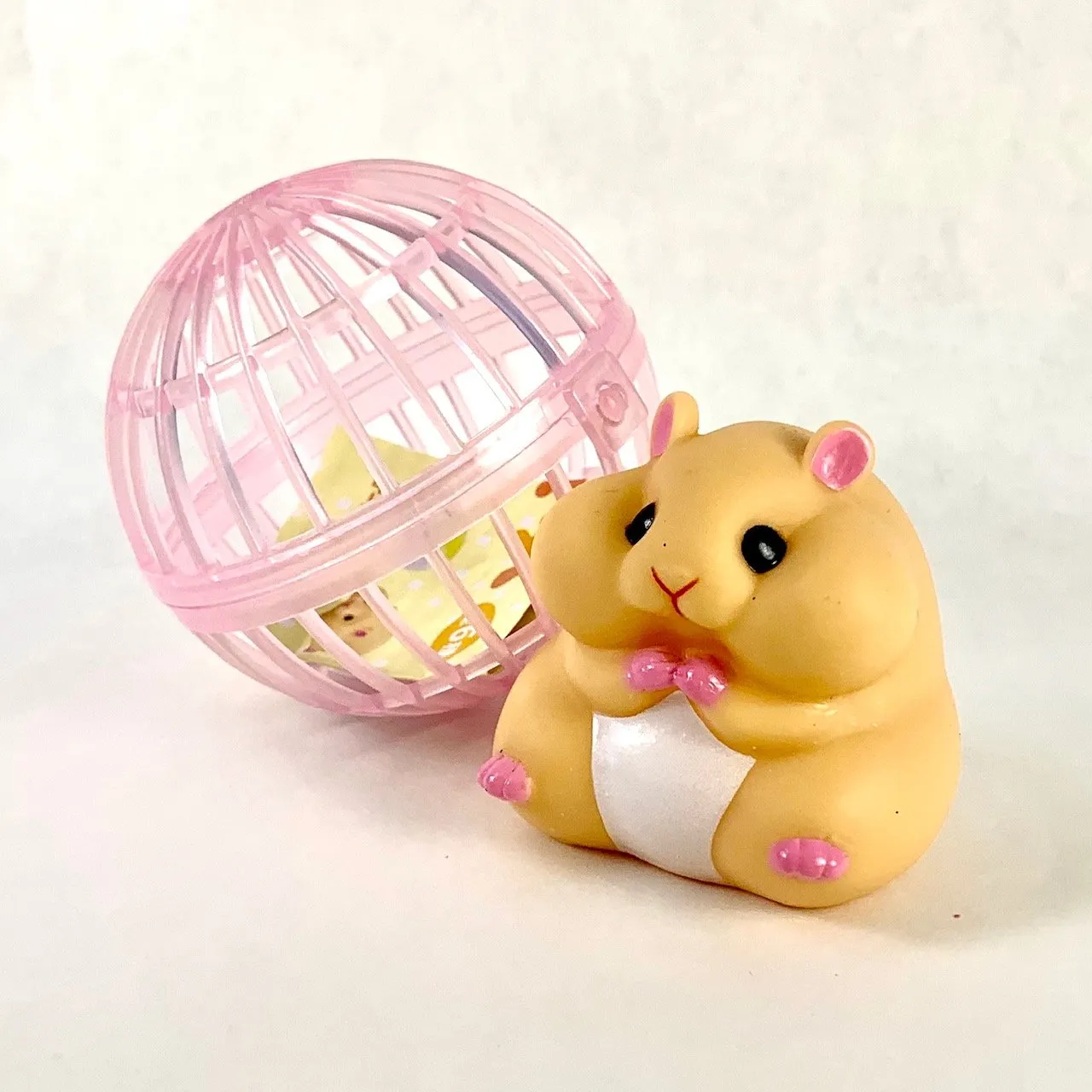 Soft Hamster in Ball - Gashapon Capsule Surprise