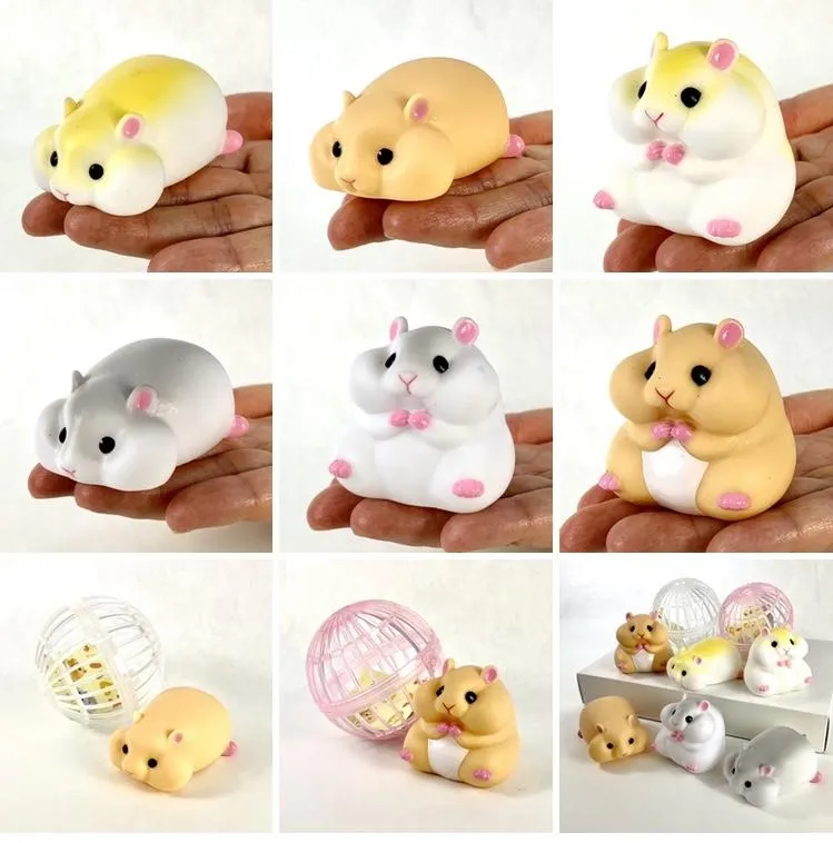 Soft Hamster in Ball - Gashapon Capsule Surprise