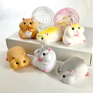 Soft Hamster in Ball - Gashapon Capsule Surprise