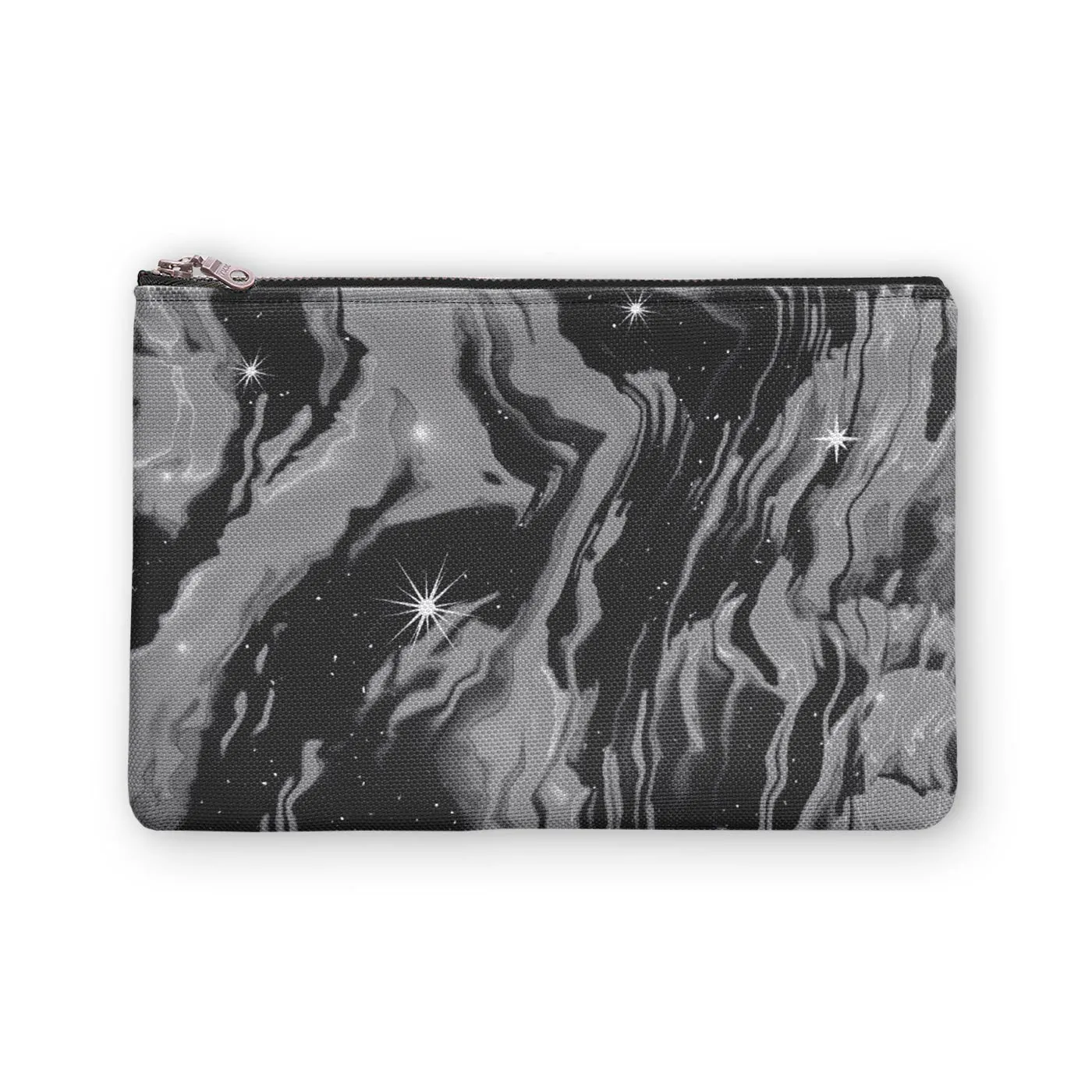 Space Drip Black  Golf Tee Bag