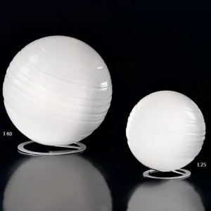 Spherical Murano Glass Table Lights