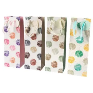 Spotted with Glitter Bottle Bag - 12cm x 36cm x 9cm