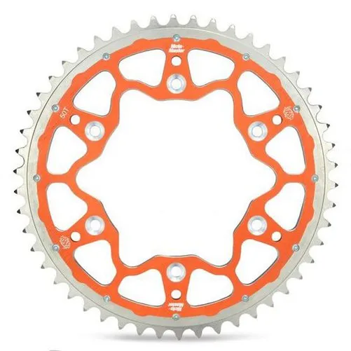 *SPROCKET MOTO MASTER DUAL RING KTM 125SX-400SX 250SXF-525SXF 125XCW-505XCW 250XCFW-530XCFW ORANGE