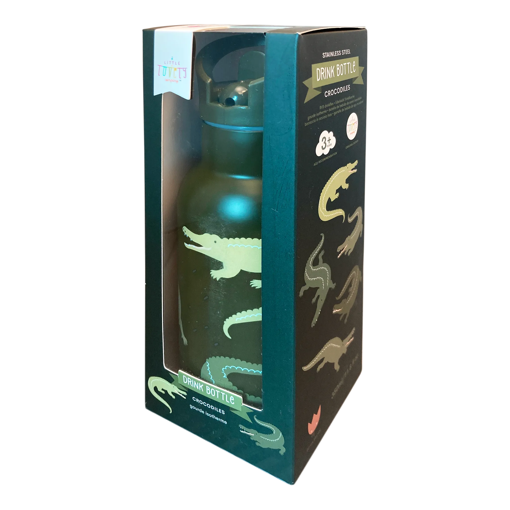 Stainless Steel Alligator Water Bottle