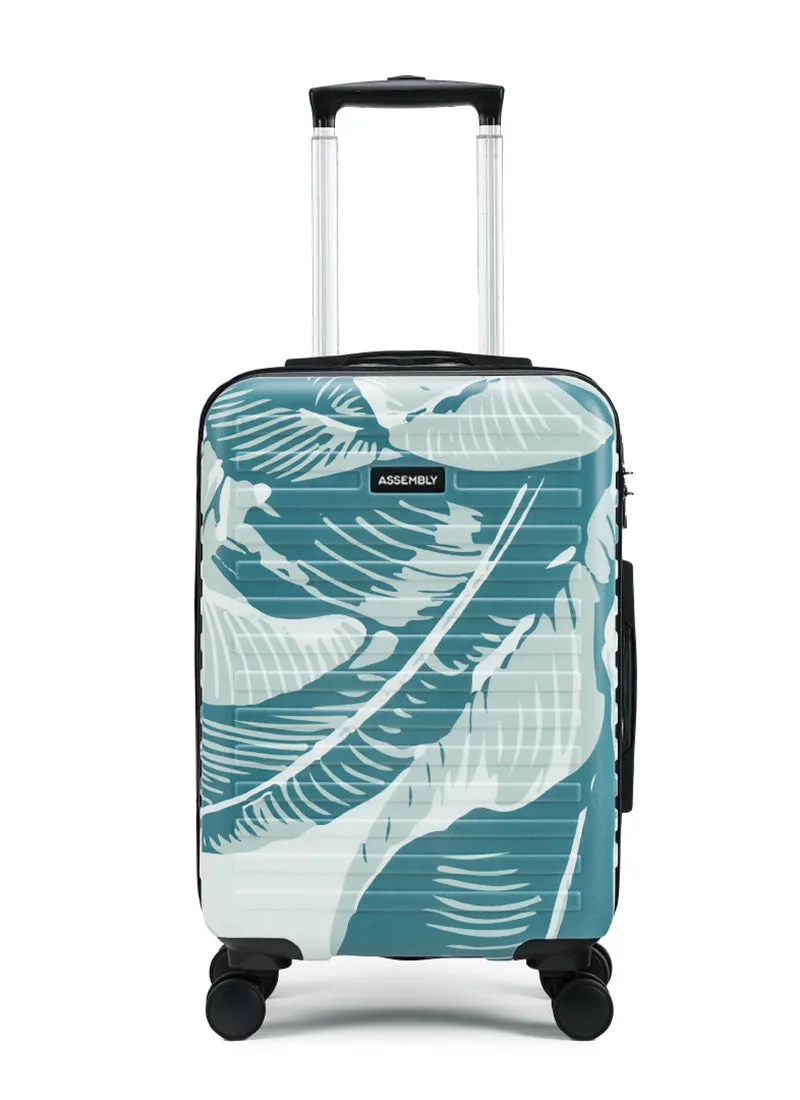 Stark | Tropical Print | Cabin Hard Luggage