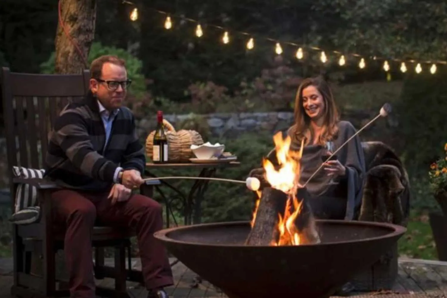 Steel Wood Burning Fire Pit | Arteflame 40 Inch