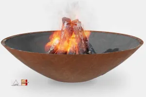 Steel Wood Burning Fire Pit | Arteflame 40 Inch