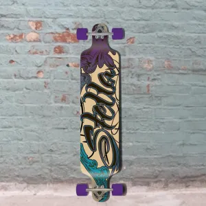 Stella Lowrider Ornate Logo Longboard 42" - Complete