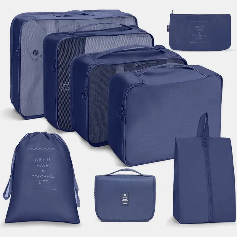Storage Bag For Travel Clothes Folding Bundle Pocket Wash Bag