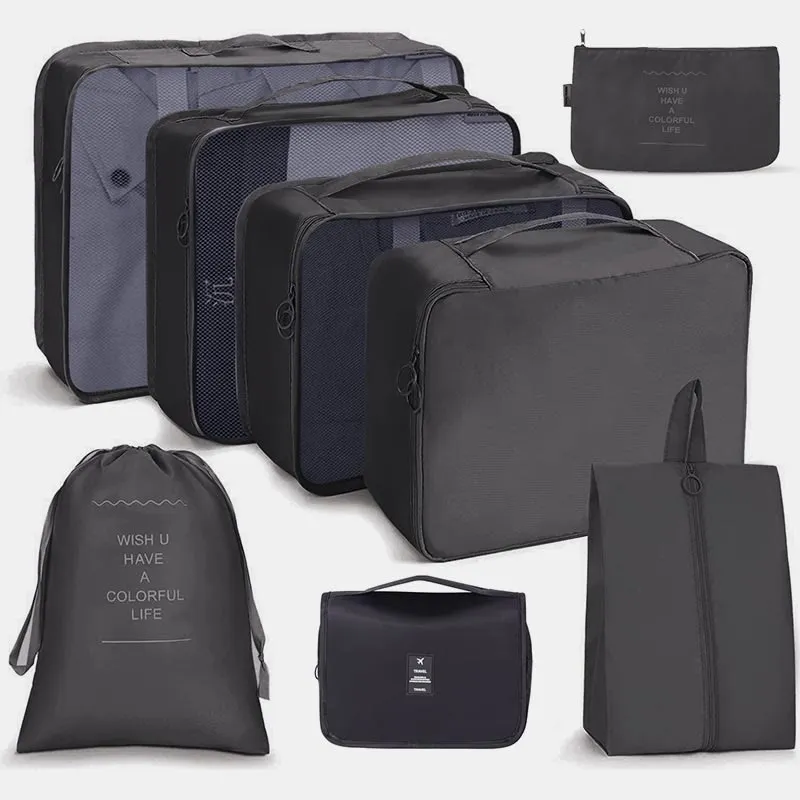 Storage Bag For Travel Clothes Folding Bundle Pocket Wash Bag