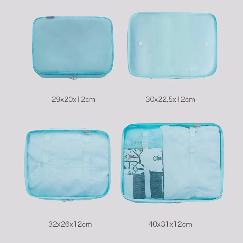 Storage Bag For Travel Clothes Folding Bundle Pocket Wash Bag