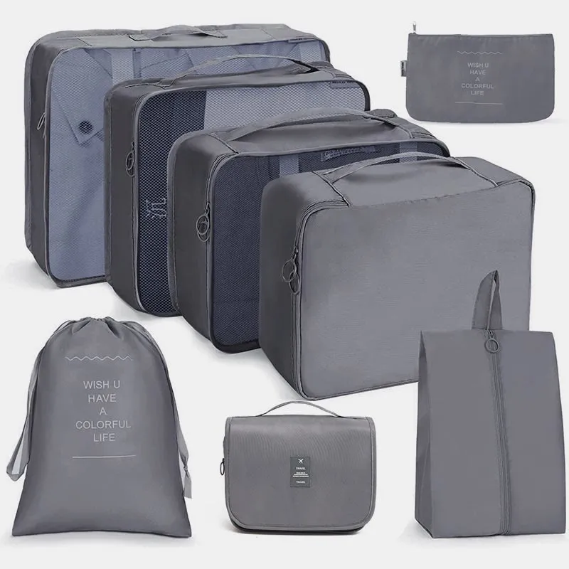 Storage Bag For Travel Clothes Folding Bundle Pocket Wash Bag
