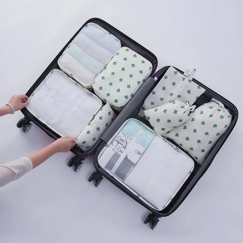Storage Bag For Travel Clothes Folding Bundle Pocket Wash Bag