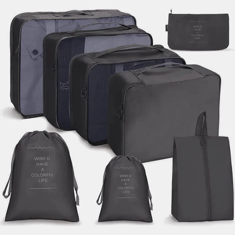 Storage Bag For Travel Clothes Folding Bundle Pocket Wash Bag