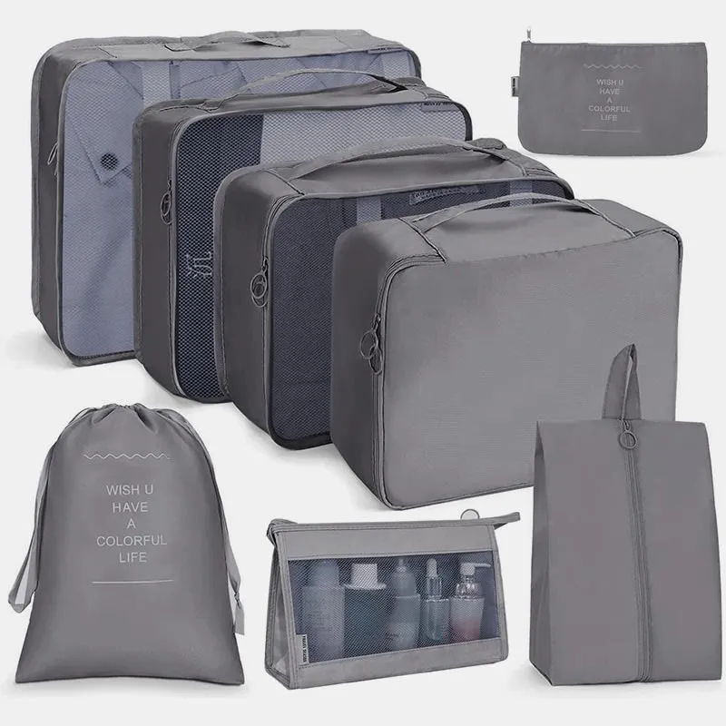 Storage Bag For Travel Clothes Folding Bundle Pocket Wash Bag