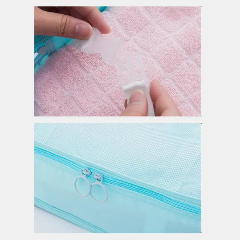 Storage Bag For Travel Clothes Folding Bundle Pocket Wash Bag